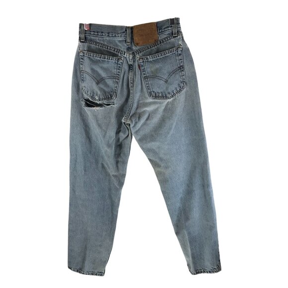 Levis Womens Jeans Vintage 560 Loose Fit Straight Leg Light Wash Size 4 - Picture 5 of 9